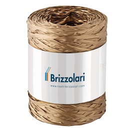 [88171] Rafia sintetica 6802 5mmx200mt colore oro 33 Brizzolari