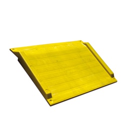 [87188] Rampa di accesso 75x125,6x7,5cm Giallo