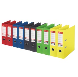 [94149] Registratore a leva Dorso 75mm colori assortiti CO2 neutral Esselte