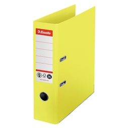 [94147] Registratore a leva Dorso 75mm giallo CO2 neutral Esselte
