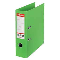 [94146] Registratore a leva Dorso 75mm verde CO2 neutral Esselte