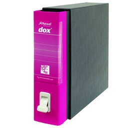 [74599] Registratore Dox 2 fucsia dorso 8cm f.to protocollo Esselte