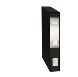 [80421] Registratore Dox 5 nero dorso 5cm f.to protocollo Esselte