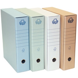 [62072] REGISTRATORE ECO NEW CAMOSCIO DORSO 8CM F.TO PROTOCOLLO