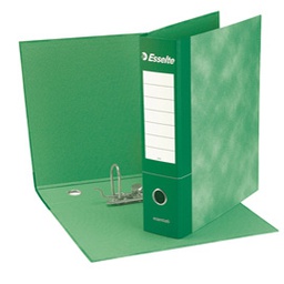 [82300] Registratore ESSENTIALS G74 verde dorso 5cm f.to protocollo ESSELTE
