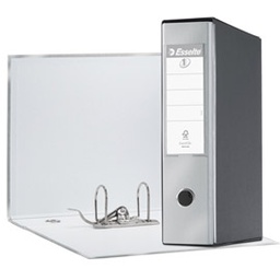 [68915] Registratore EUROFILE G53 grigio metal dorso 8cm f.to commerciale ESSELTE