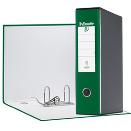 [50954] Registratore EUROFILE G53 verde dorso 8cm f.to commerciale ESSELTE