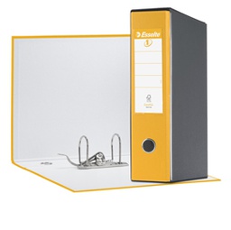 [50915] Registratore EUROFILE G55 giallo dorso 8cm f.to protocollo ESSELTE