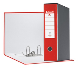 [50914] Registratore EUROFILE G55 rosso dorso 8cm f.to protocollo ESSELTE