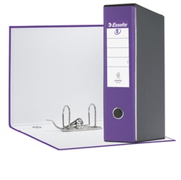 [68922] Registratore EUROFILE G55 viola dorso 8cm f.to protocollo ESSELTE
