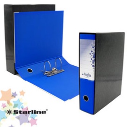 [STL4018] Registratore KINGBOX f.to protocollo dorso 8cm blu STARLINE