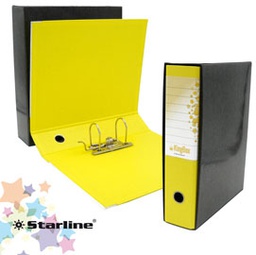 [STL4019] Registratore KINGBOX f.to protocollo dorso 8cm giallo STARLINE