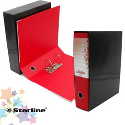 [STL4022] Registratore KINGBOX f.to protocollo dorso 8cm rosso STARLINE