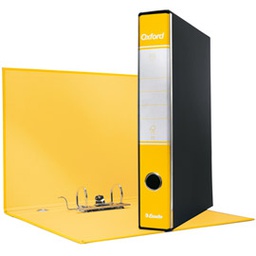 [63415] Registratore OXFORD G84 giallo dorso 5cm f.to protocollo ESSELTE