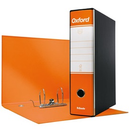 [63417] Registratore OXFORD G85 arancio dorso 8cm f.to protocollo ESSELTE