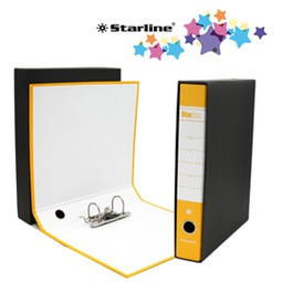 [STL4033] Registratore STARBOX f.to commerciale dorso 5cm giallo STARLINE