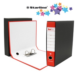 [STL4031] Registratore STARBOX f.to commerciale dorso 5cm rosso STARLINE