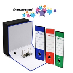 [STL4012] Registratore STARBOX f.to protocollo dorso 5cm assortiti STARLINE