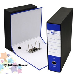 [STL4000] Registratore STARBOX f.to protocollo dorso 8cm blu STARLINE