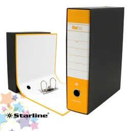 [STL4003S] Registratore STARBOX f.to protocollo dorso 8cm giallo STARLINE/sfuso