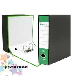 [STL4002S] Registratore STARBOX f.to protocollo dorso 8cm verde STARLINE/sfuso