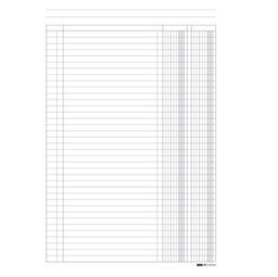 [52869] REGISTRO A 2 COLONNE 100PAG. 31X24CM E2763
