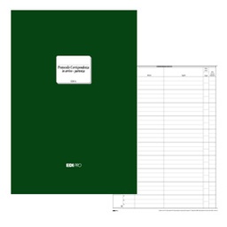 [54957] REGISTRO CORRISPONDENZA ARRIVO-PARTENZA 500PAG. 31X24,5 E2815