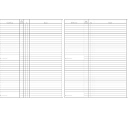 [50238] REGISTRO LIBRO SOCI SPA/SRL 31X24,5 47PAG. E2376