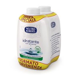 [91543] Ricarica bis 400ml sapone liquido Extra Idratante NEUTRO ROBERTS