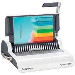 [68573] RILEGATRICE MANUALE PULSAR+300 A DORSO PLASTICO FELLOWES