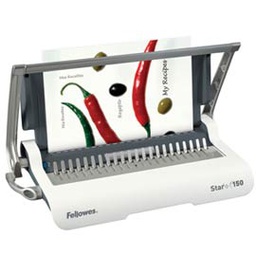 [68572] RILEGATRICE MANUALE STAR+ 150 A DORSO PLASTICO FELLOWES