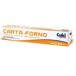 [90016] Roll carta forno 400mmX50m Cuki Professional