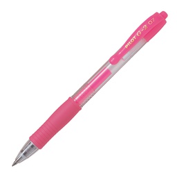 [94023] Roller gel scatto G-2 0,7mm neon pink Pilot