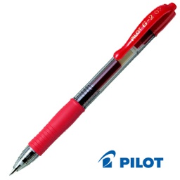 [29423] Roller gel scatto G-2 0,7mm rosso PILOT