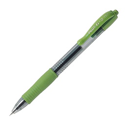 [94021] Roller gel scatto G-2 0,7mm verde chiaro Pilot