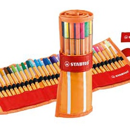 [73386] ROTOLO 30 PENNARELLI STABILO® POINT 88