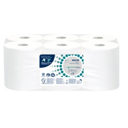 [74016] Rotolo asciugamani Autocut Microgoffrato 2veli D18,5cm DissolveTech Papernet