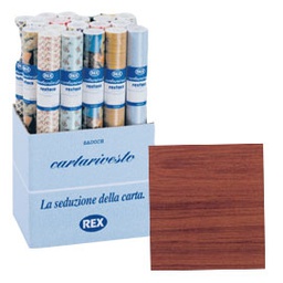 [62625] ROTOLO CARTARIVESTO 49X300CM LEGNO SCURO 139 ADESIVO REXTACO