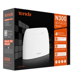[93600] Router Wi-Fi 4G LTE N300 Cat.4 Tenda