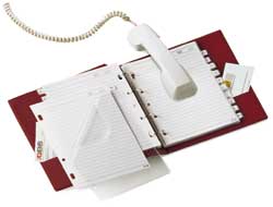 [25685] RUBRICA TELEFONICA TELEX 3 BLU 15X21CM (A5)