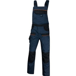 [76323] SALOPETTE da LAVORO Mach 2 blu/nero Tg. XL