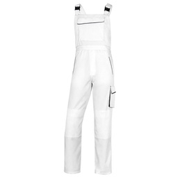 [89921] Salopette da lavoro Panostyle M6SAL bianco/grigio Tg. M