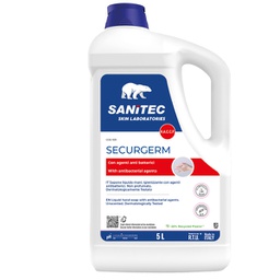 [91500] Sapone liquido 5Lt con antibatterico Securgerm Sanitec