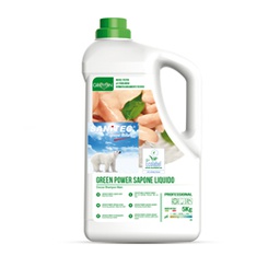 [82777] Sapone liquido tanica 5Lt Green Power Sanitec