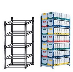 [75744] Scaffale RANG'ECO 5 ripiani 100x70xH200cm - Modulo Base