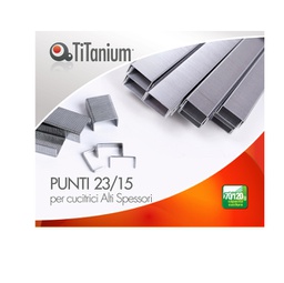 [95262] Scatola 1000 Punti 23/15 TiTanium