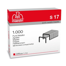 [45254] SCATOLA 1000 PUNTI S17 (23/17 IN ACCIAIO RO-MA