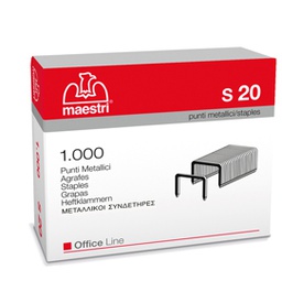 [45255] SCATOLA 1000 PUNTI S20 (23/20 IN ACCIAIO RO-MA