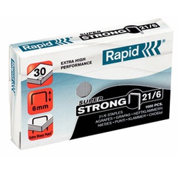 [57824] Scatola 1000 punti SUPER STRONG RAPID 21/6 (6/6