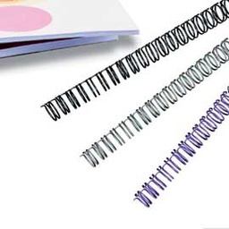 [39476] SCATOLA 100 DORSI METALLO 12,7MM ARGENTO 34 ANELLI PASSO 3:1